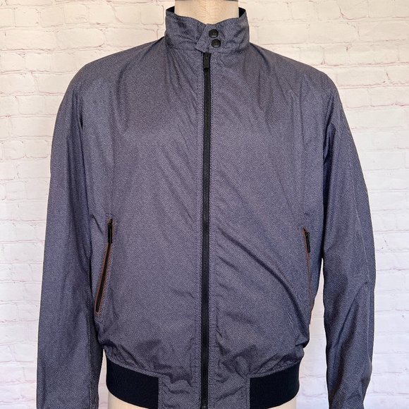 Massino Dutti - Reversible Windbreaker - Like New -Navy - Size XL - Picture 2 of 15